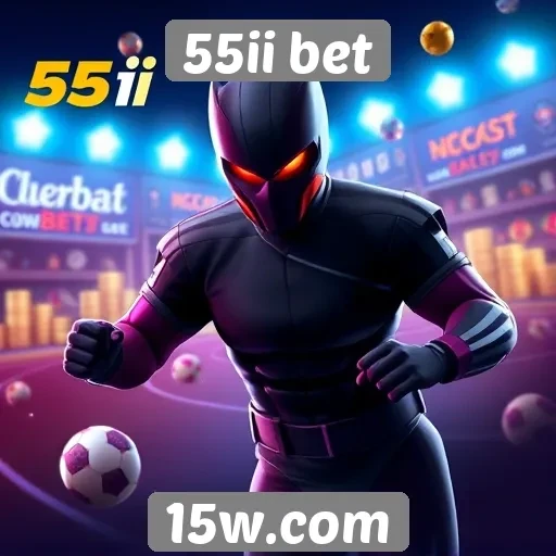 Visão geral das opções de jogos no site 55ii bet