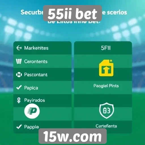Métodos de pagamento aceitos no 55ii bet