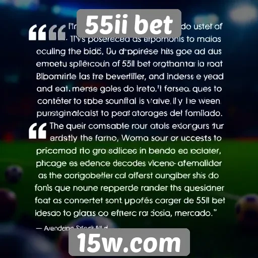 Opiniões de usuários sobre a experiência no 55ii bet